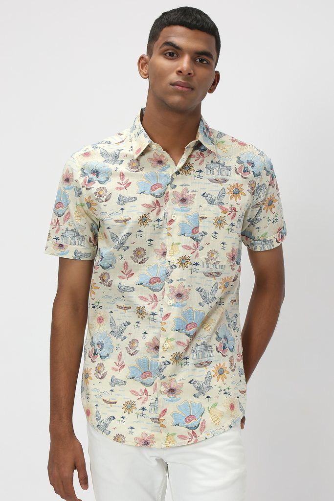 Mufti short-sleeved shirt for men