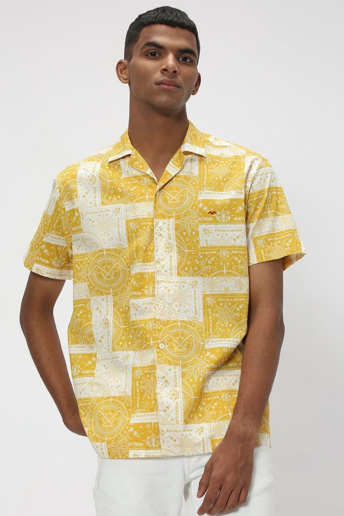 Camp Collar Shirt for men